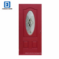 Fangda latest design woodgrain textured paintable exterior doors